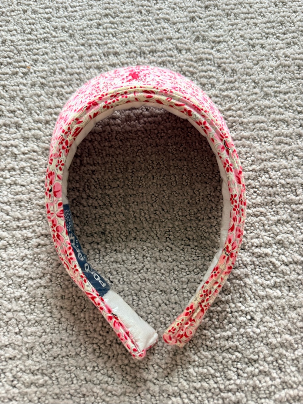 Polo by Ralph Lauren Red and White Floral  Visor - Picture 4 of 4